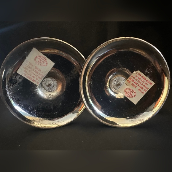 Pair Hanging Glass Grapes Salt Pepper Shaker Vine Stand Vintage Japan Price Imp. - Picture 6 of 10